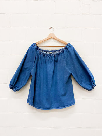 MM Martyna Denim Blouse TU