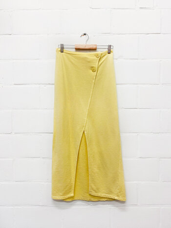 MM Mia Skirt Sweat Yellow TU