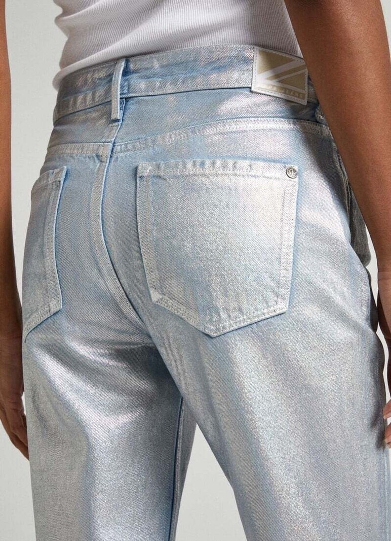 Pepe Jeans Straight Jeans Shine Blue Rigid