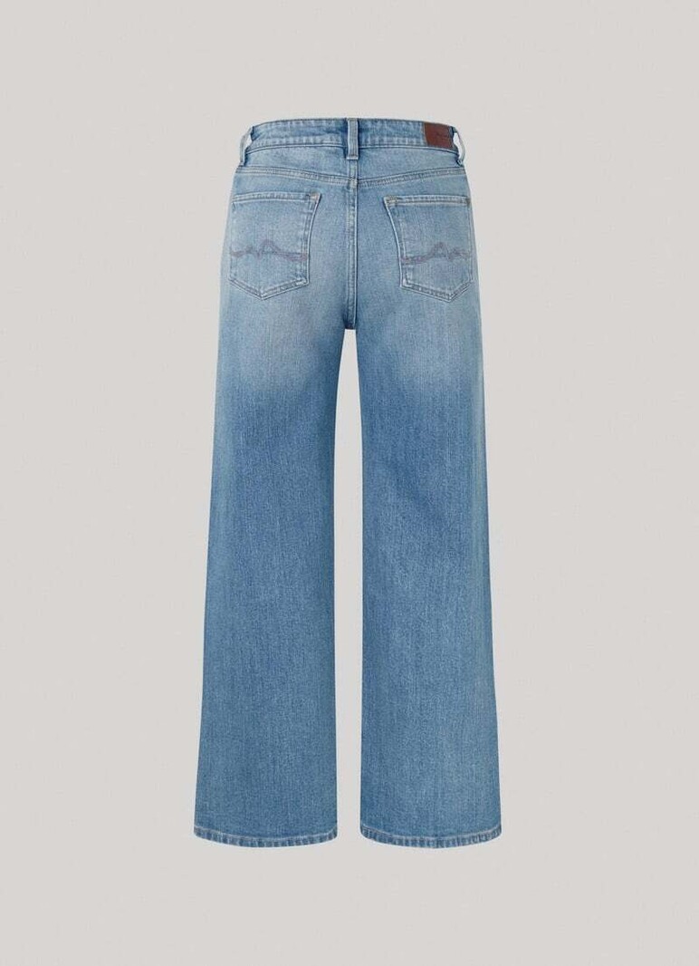 Pepe Jeans Wide Leg Jeans Light Used Wash