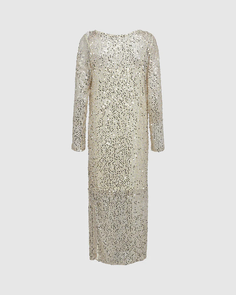 Moves Pilano Sequin Dress Long