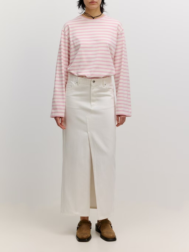 Edited Verlee Pink/Gardenia Stripes Tshirt