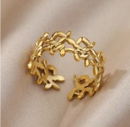 Ring Chain Shine Gold SS