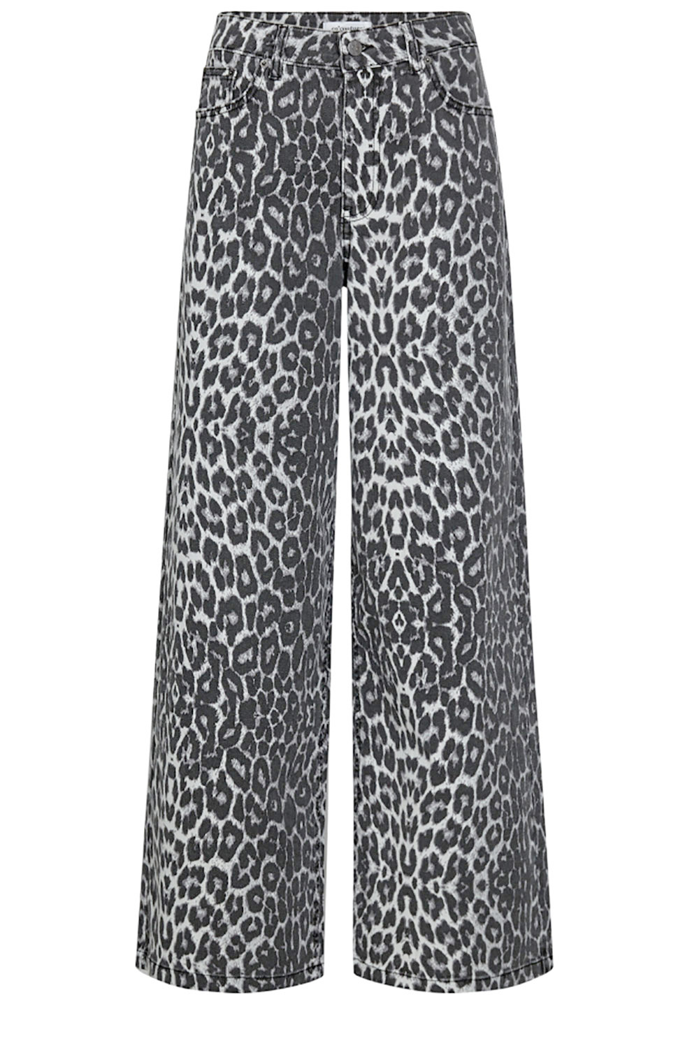 CO'COUTURE Jules Pants Grey Leopard
