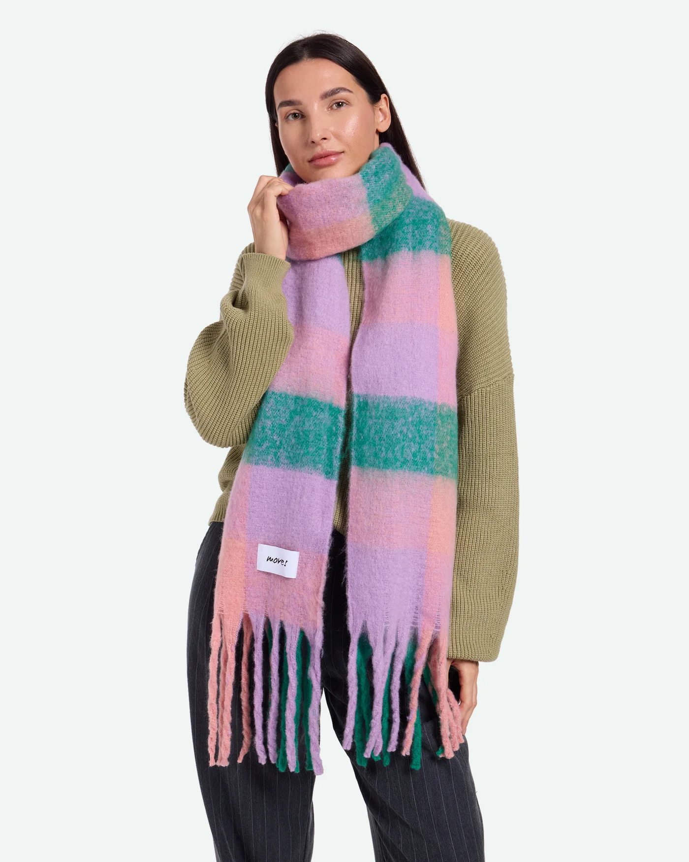 MOVES Warmie Scarf Irish Green