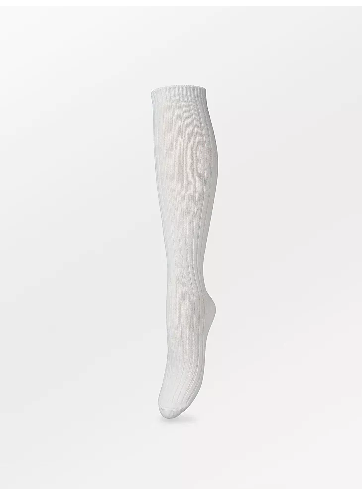BECK SONDERGAARD Elly Wola Socks Birch White