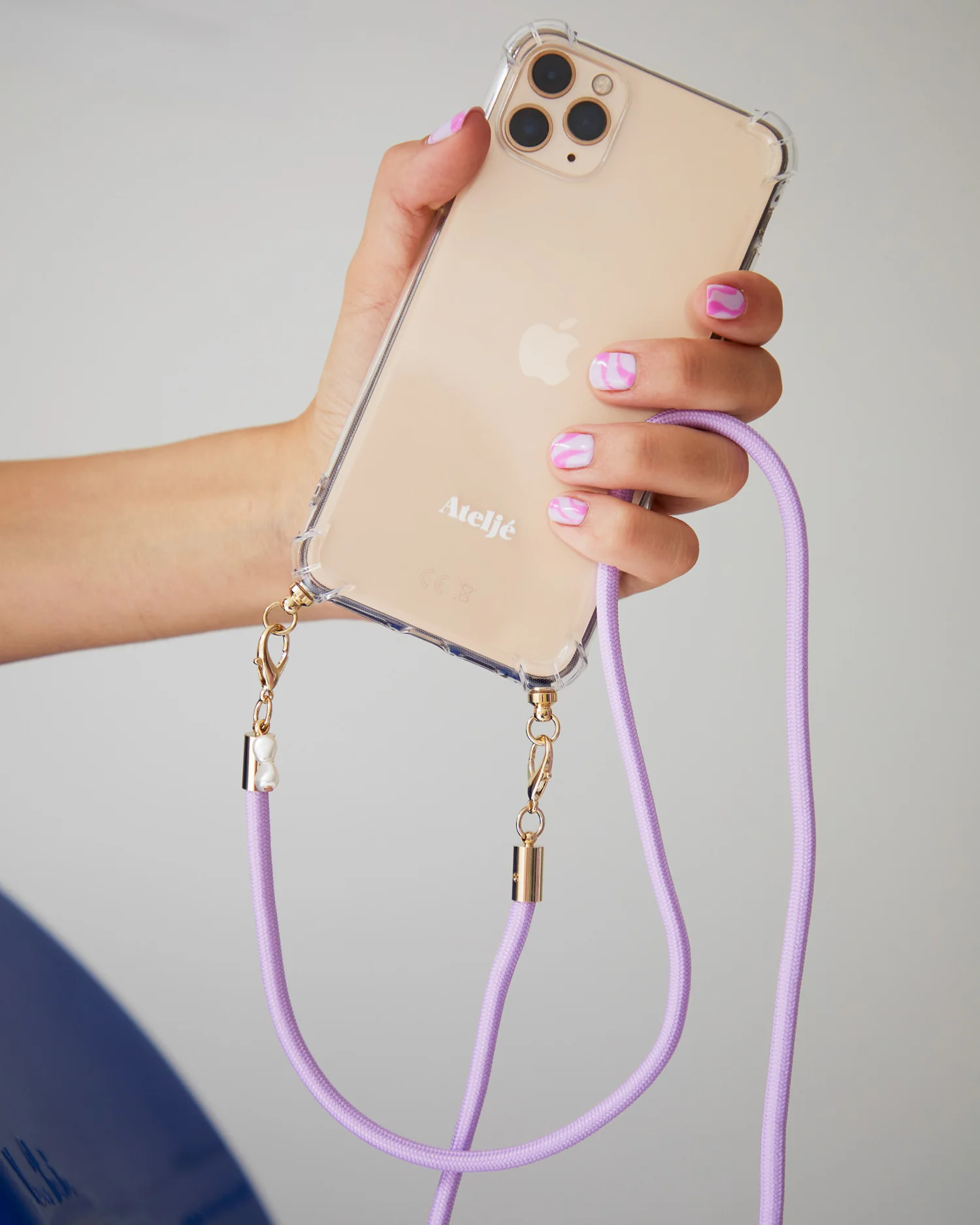 ATELJE Lavender Phone Cord Long