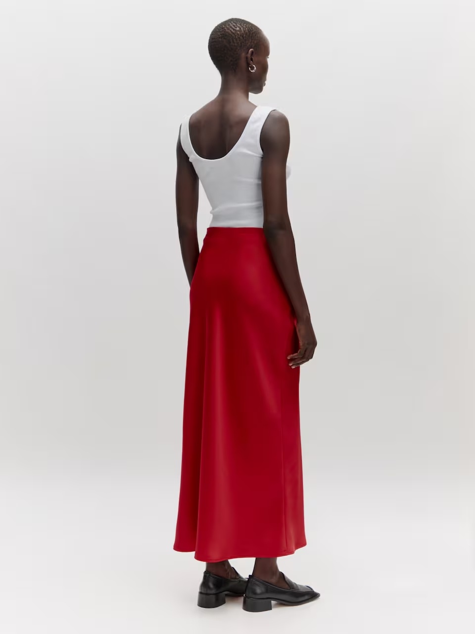 EDITED Silva Skirt Racing Red