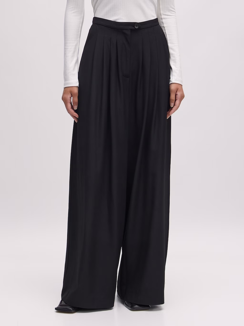 EDITED Sandy Trousers Black