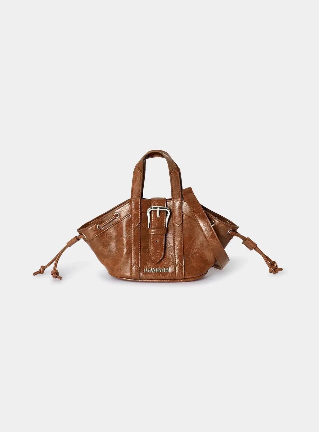 LAAGAM Mini Darling Brown Bag