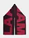 LAAGAM Damson Plug Logo Scarf Burgundy