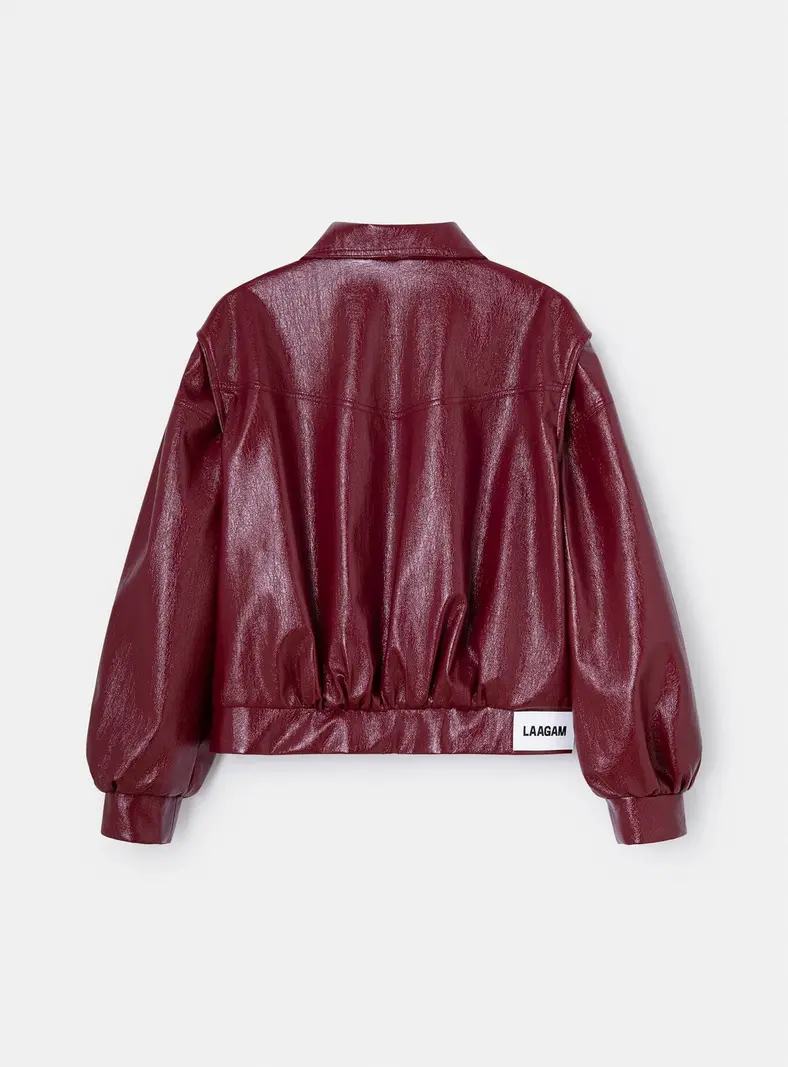 LAAGAM Cupido Faux Leather Deep Red