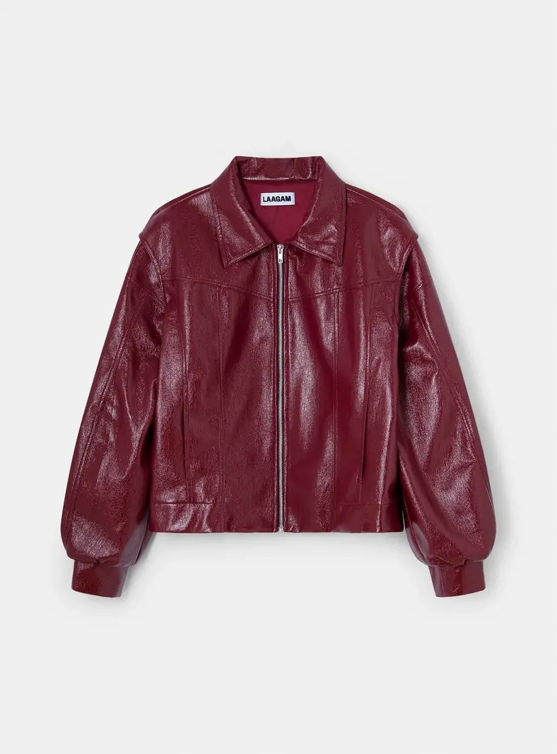 LAAGAM Cupido Faux Leather Deep Red