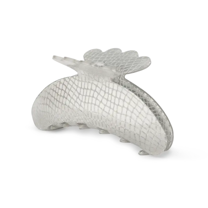 SUI AVA Helle Snake Big Hairclip Silver