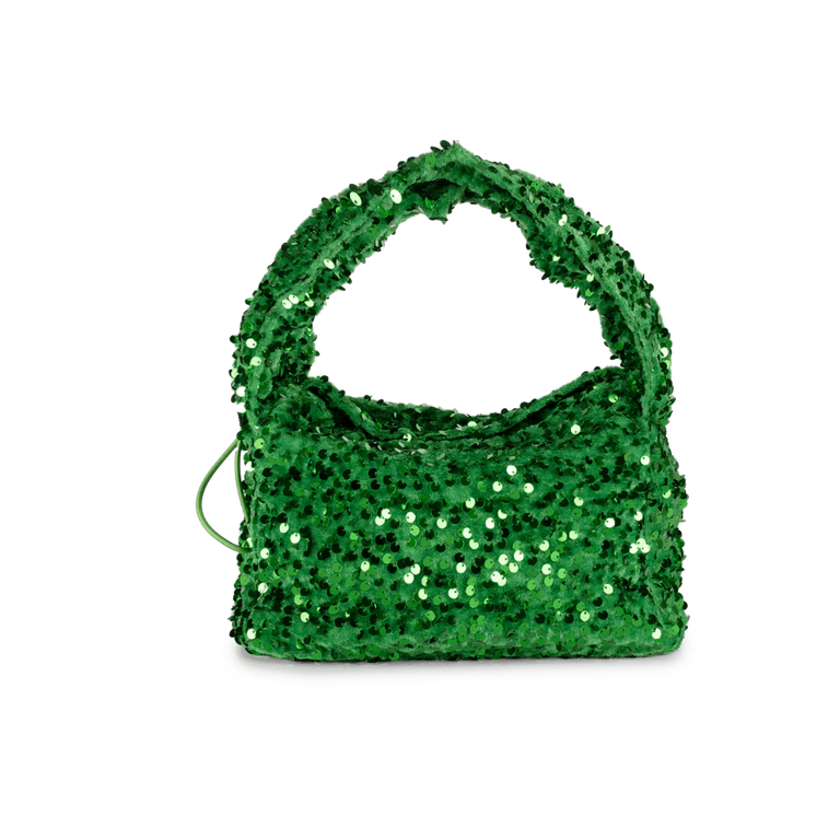 SUI AVA Anne Sequin Bag Green