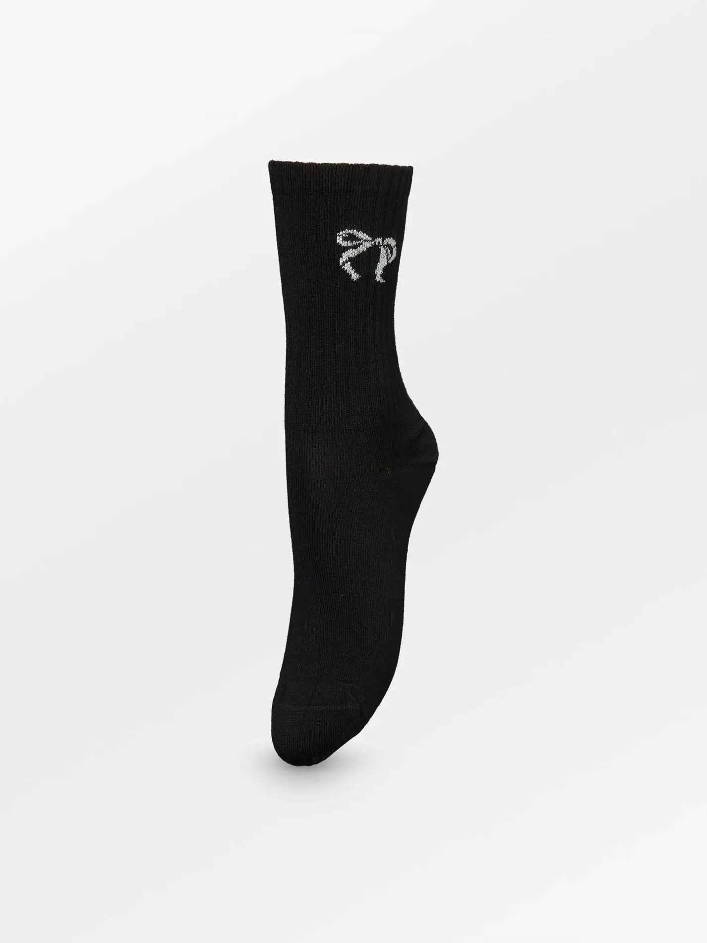 BECK SONDERGAARD Bow Cotta Sock Black