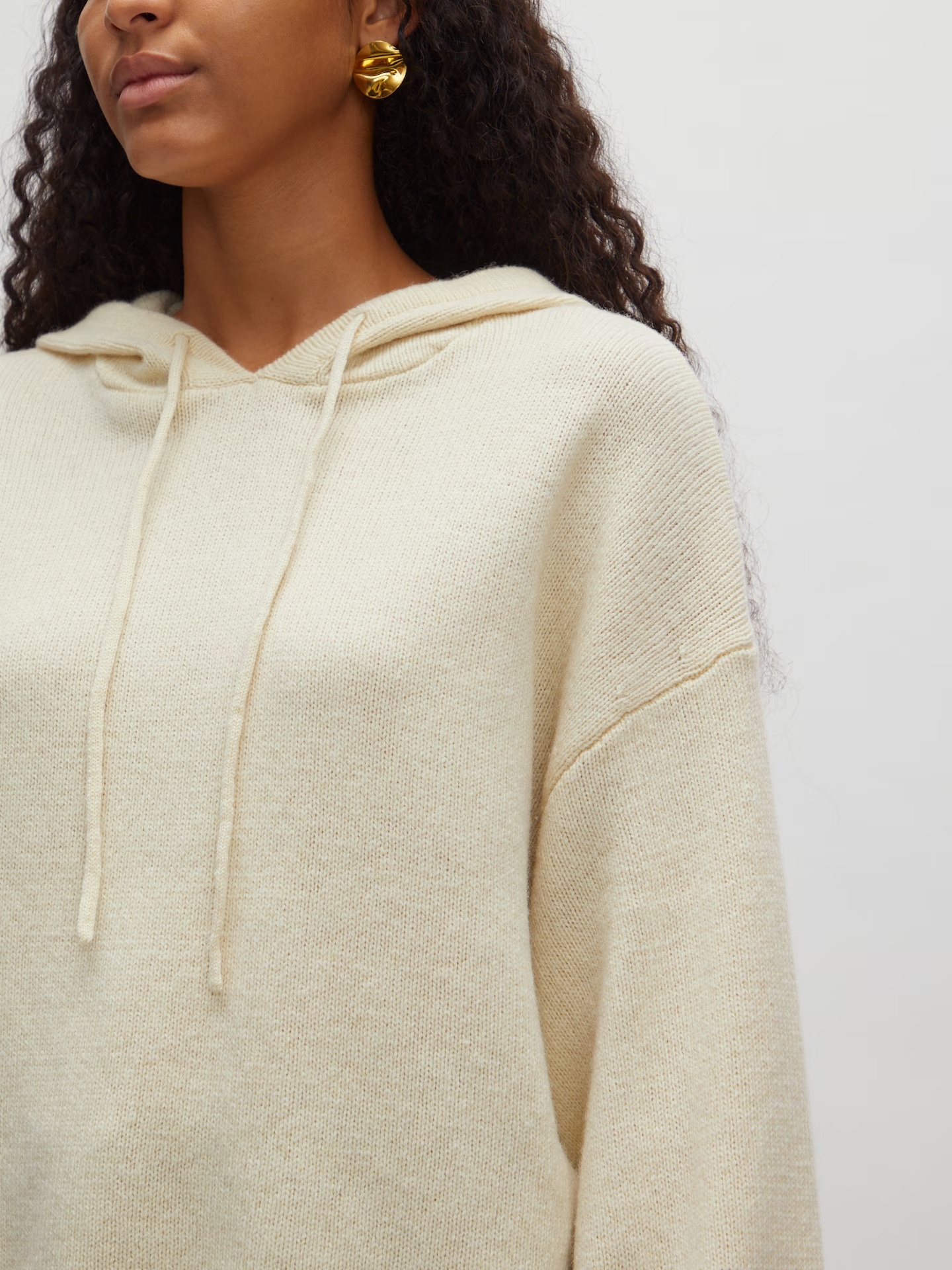 EDITED Eliza Hoody Antique White