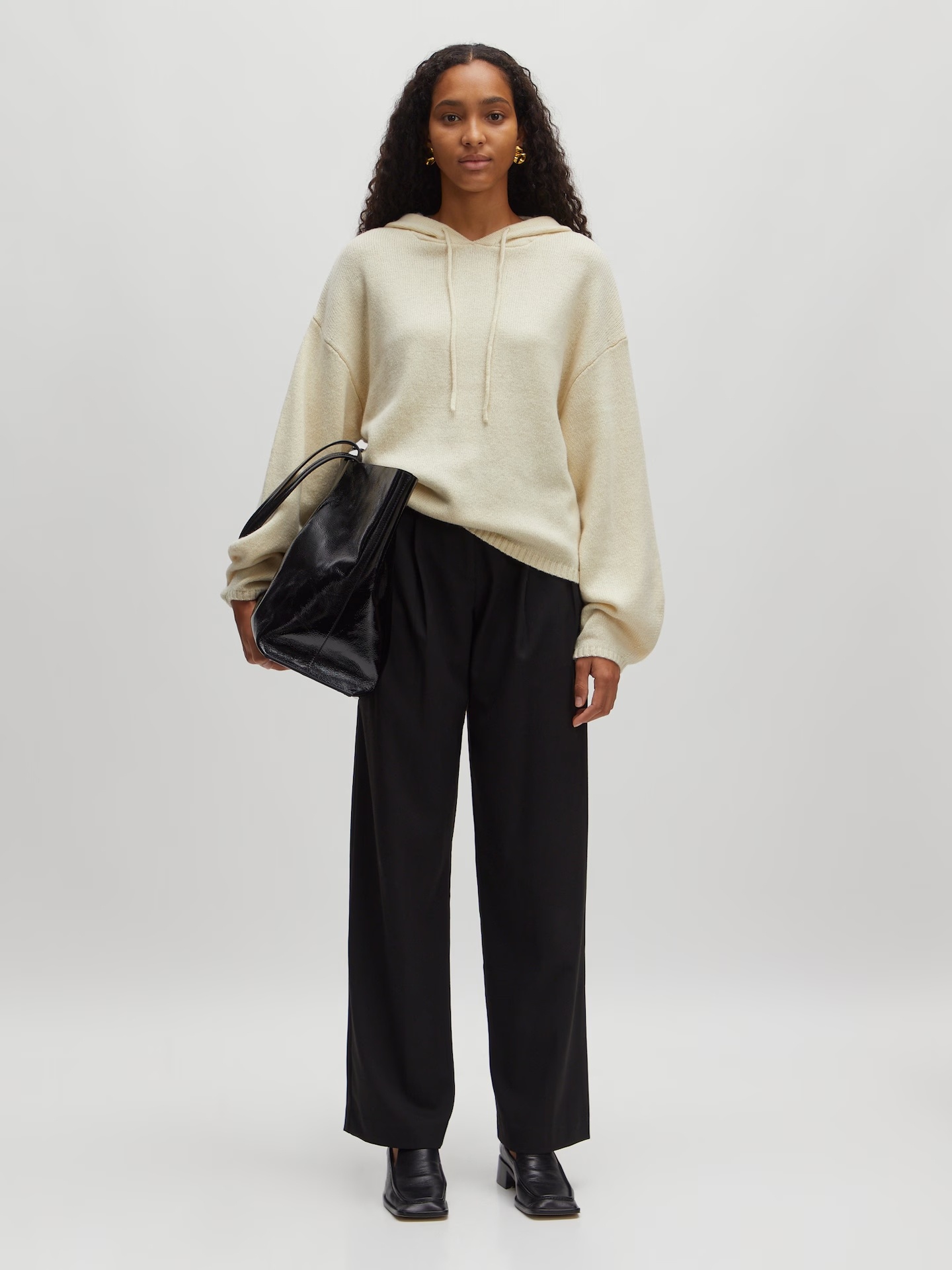 EDITED Eliza Hoody Antique White