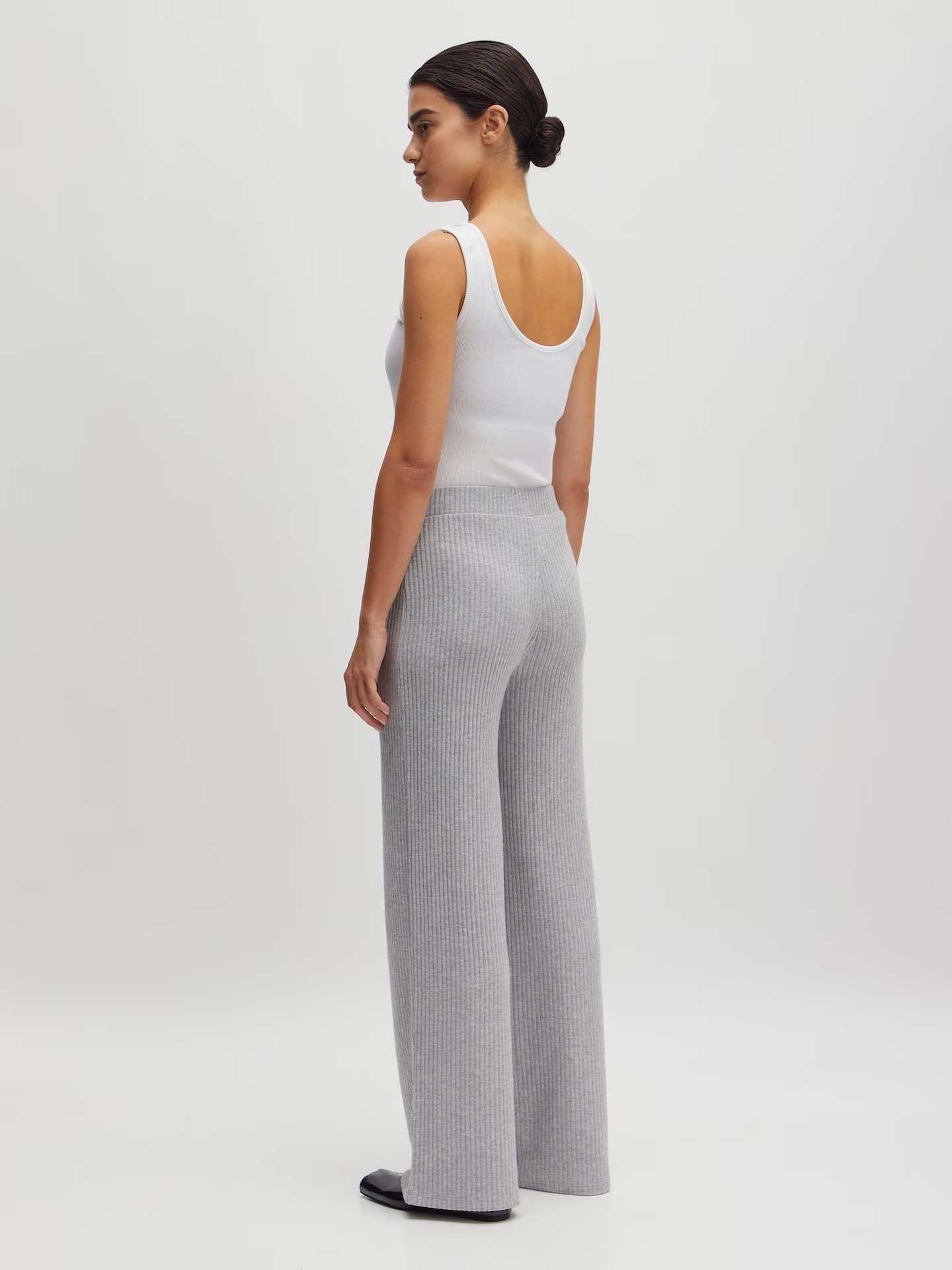 EDITED Corin Pants Light Grey Melange