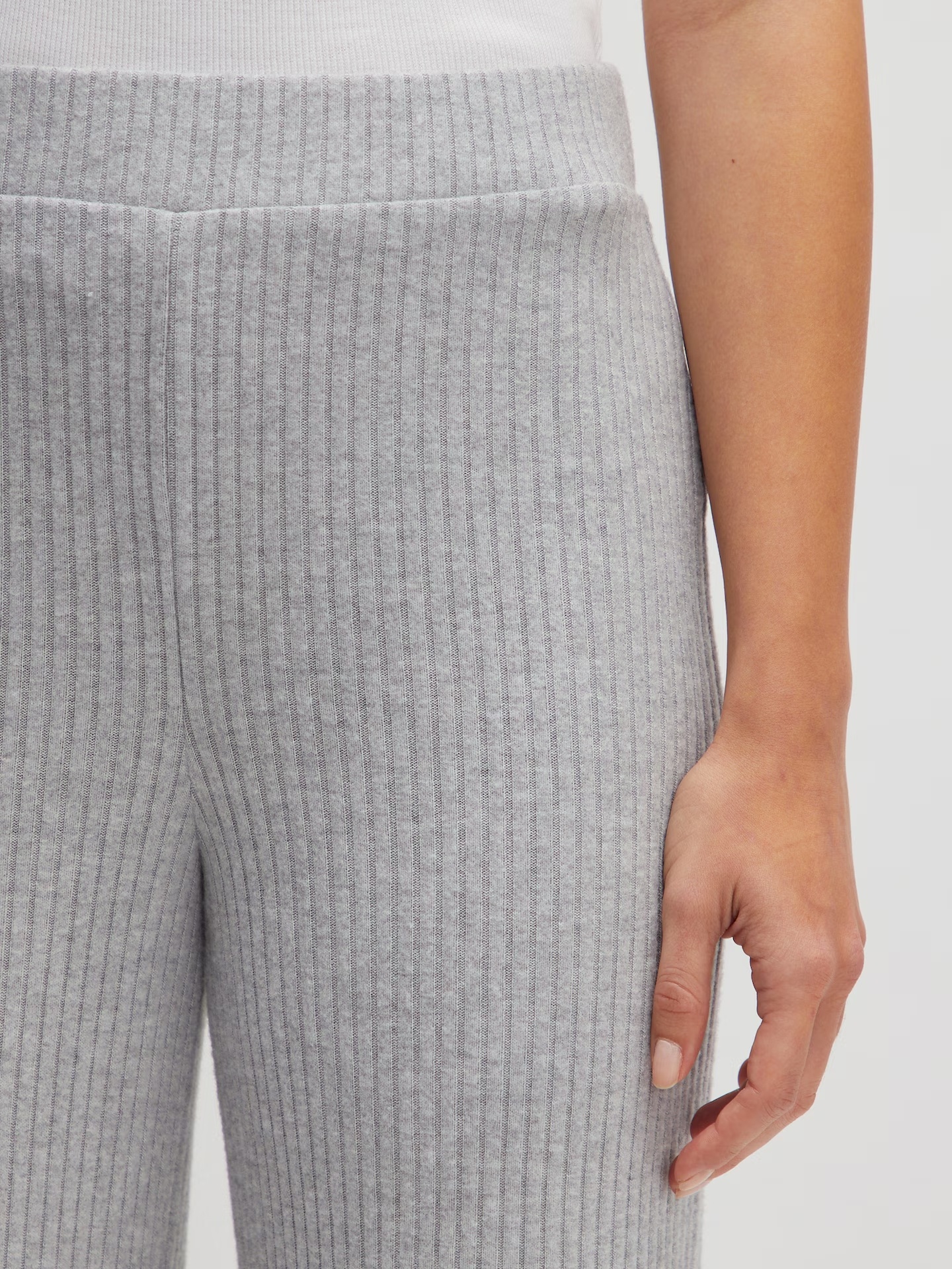 EDITED Corin Pants Light Grey Melange