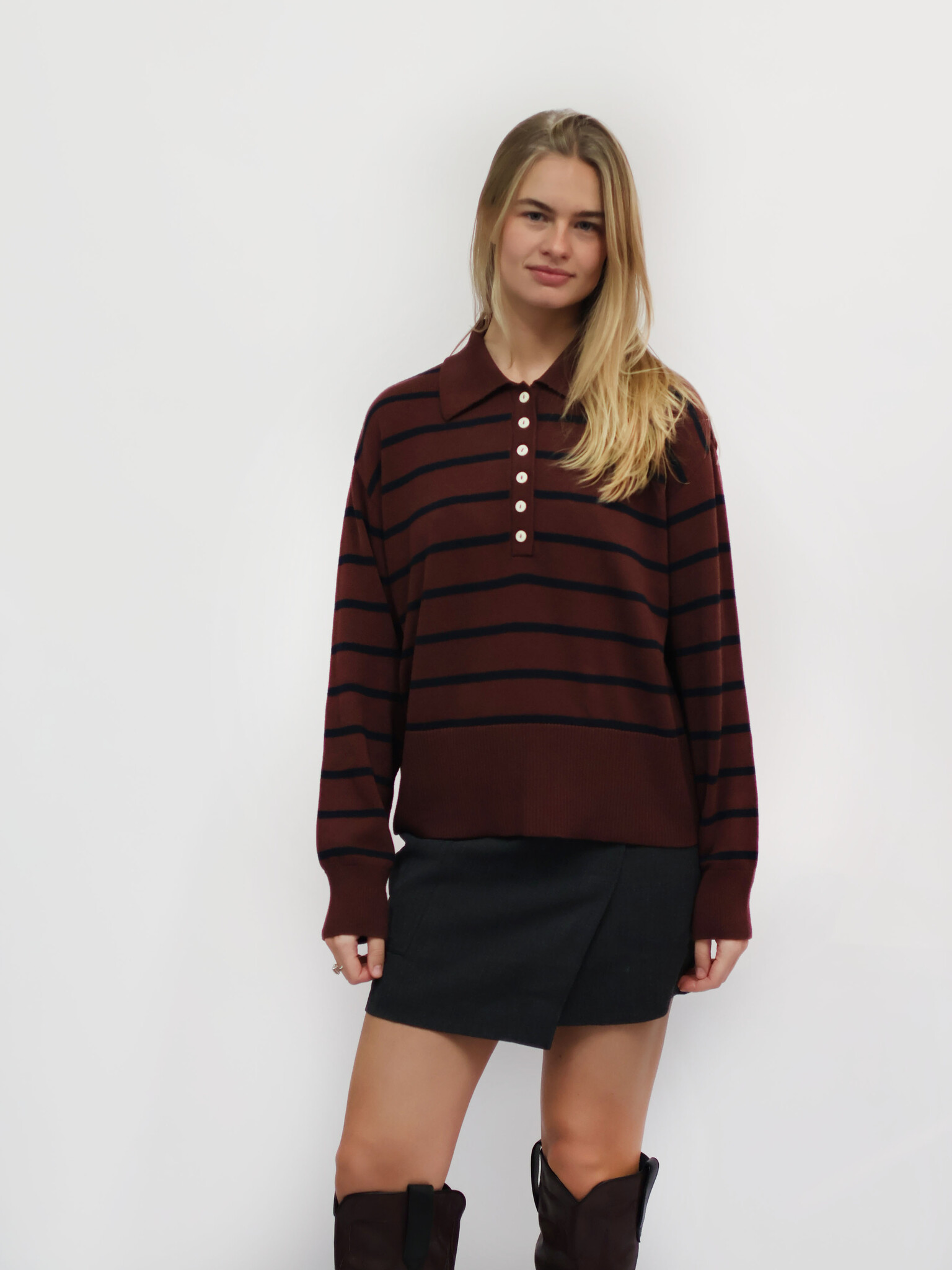 MODSTROM Malvamd Stripe Polo