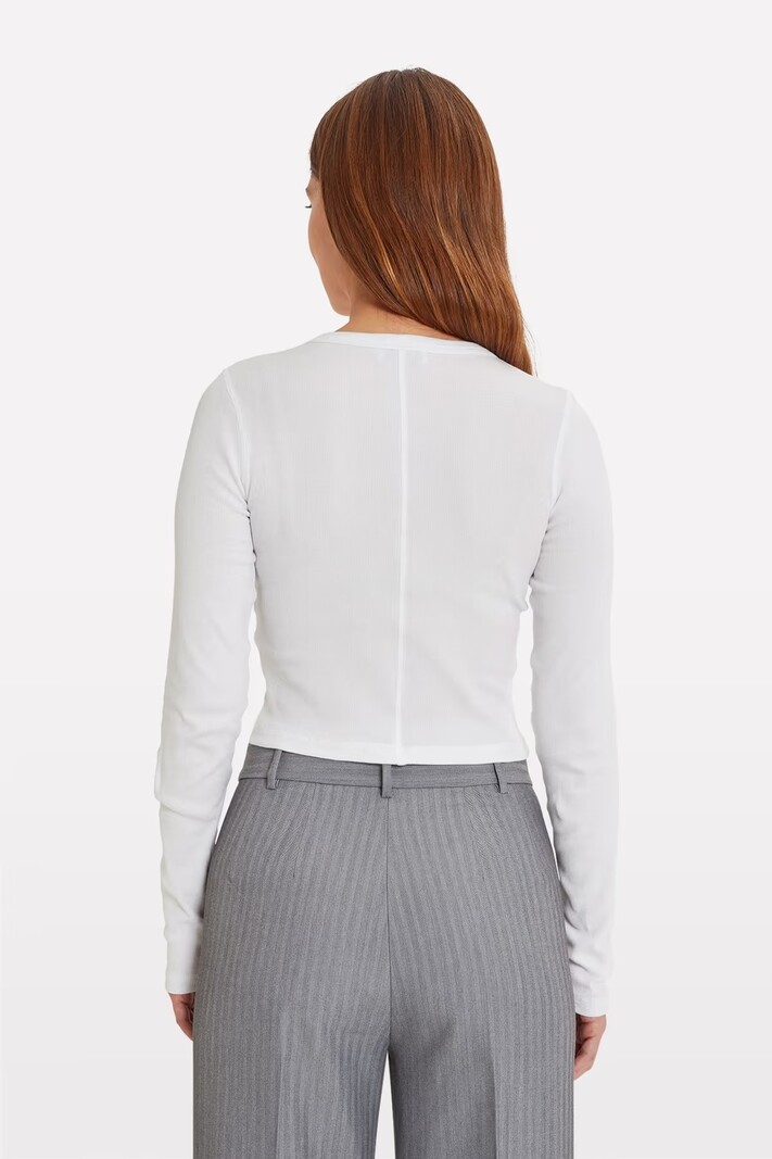 ENVII Enally LS Short Tee White