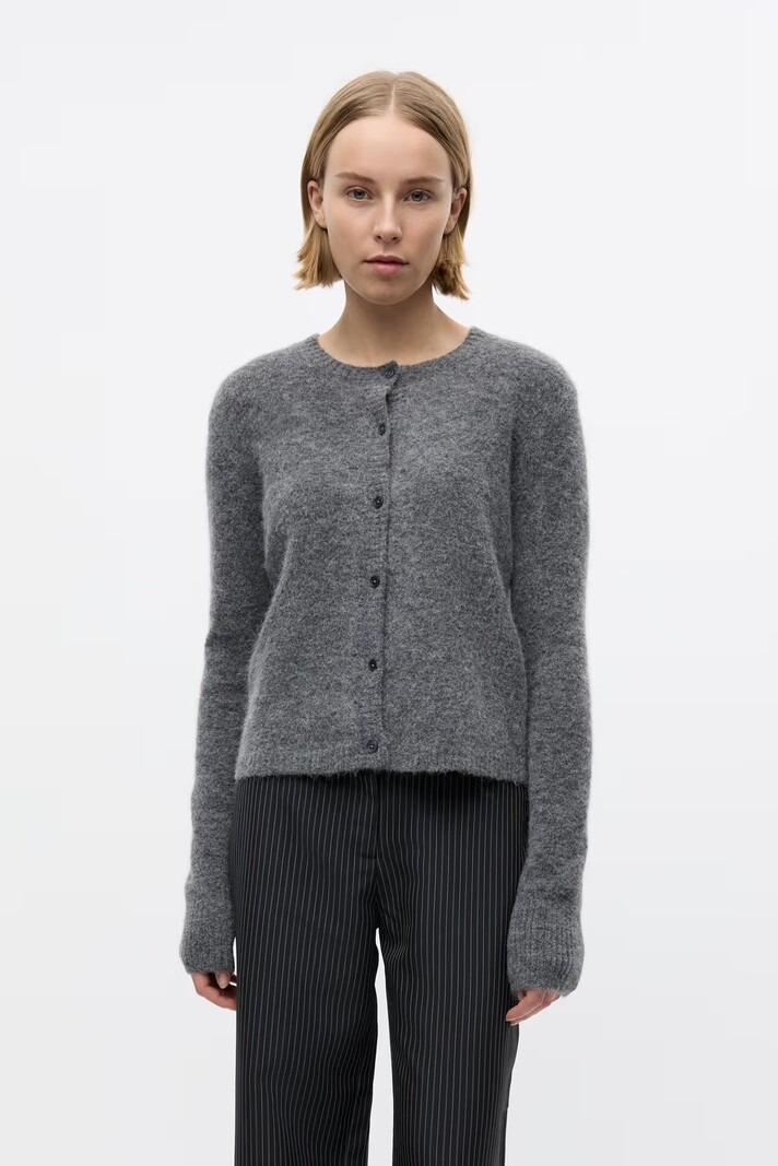 ENVII Enada LS Vest Donkergrijs