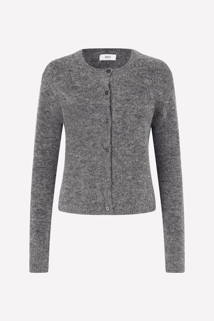 ENVII Enada LS Vest Donkergrijs