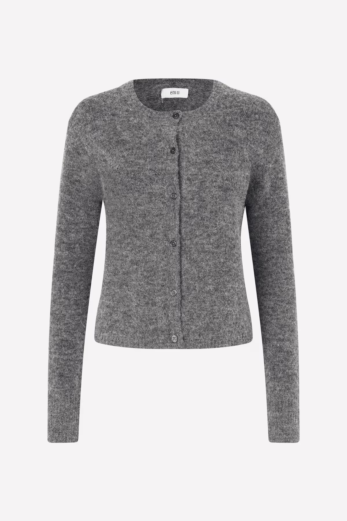 ENVII Enada LS Cardigan Dark Grey