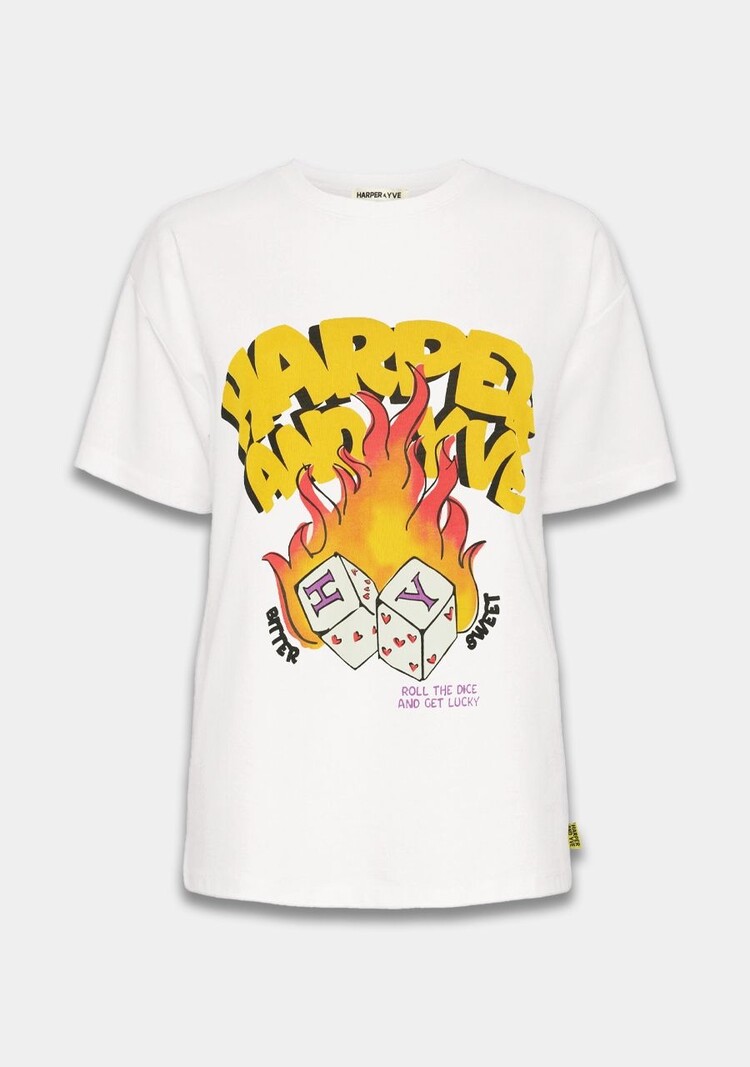 HARPER & YVE Roll The Dice T-shirt Flame
