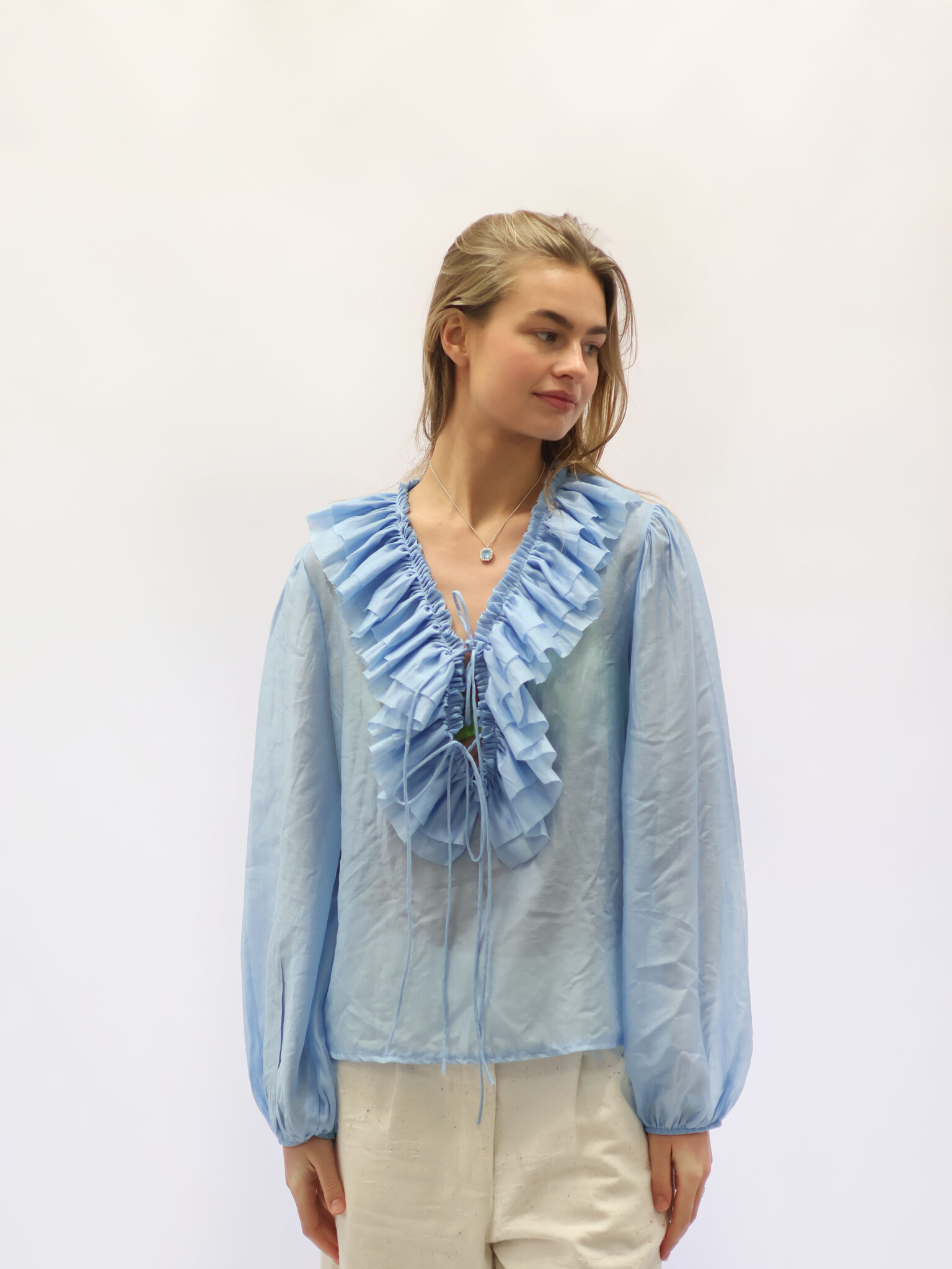 MM Joy Blouse Blue