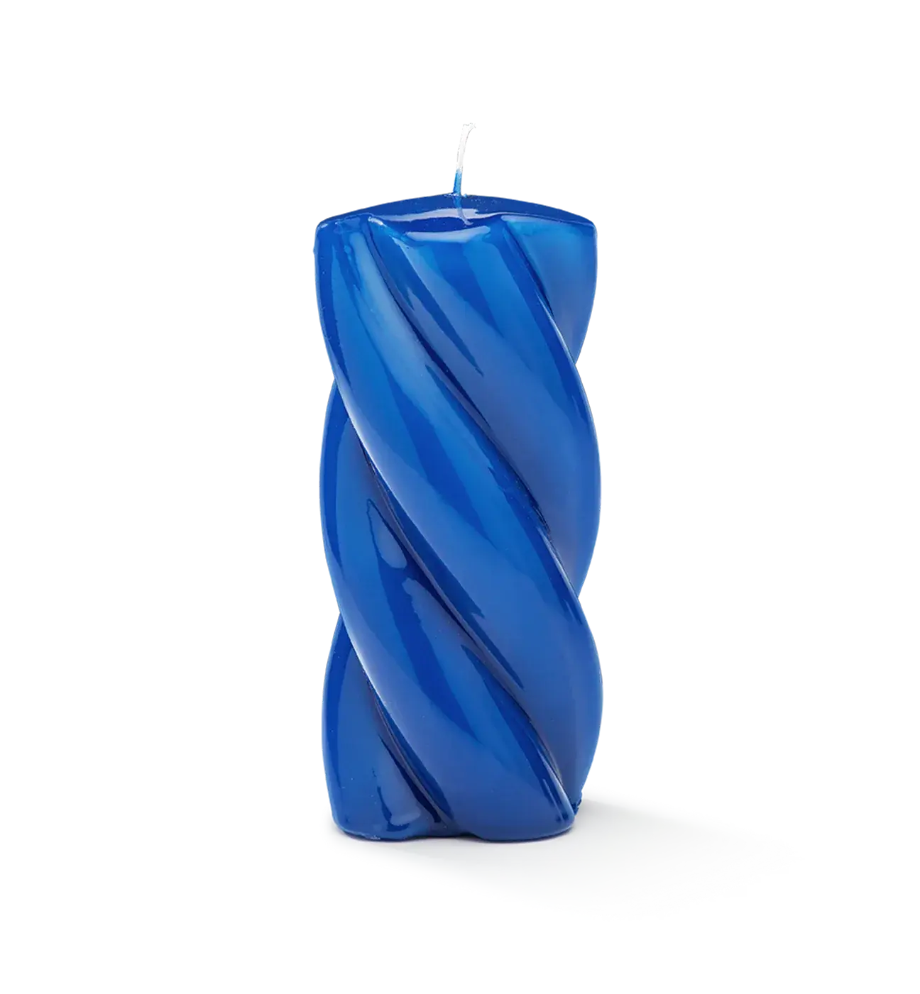 ANNA&NINA Long Twisted Blunt Candle Navy
