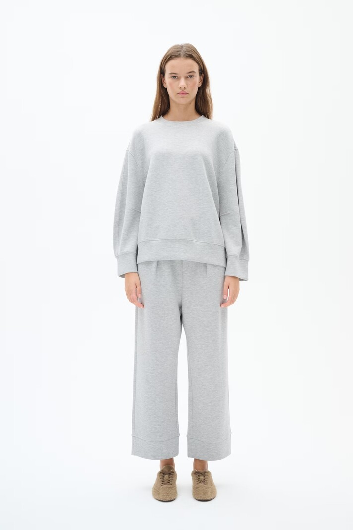INWEAR Annieh IW Pants Grey Melange