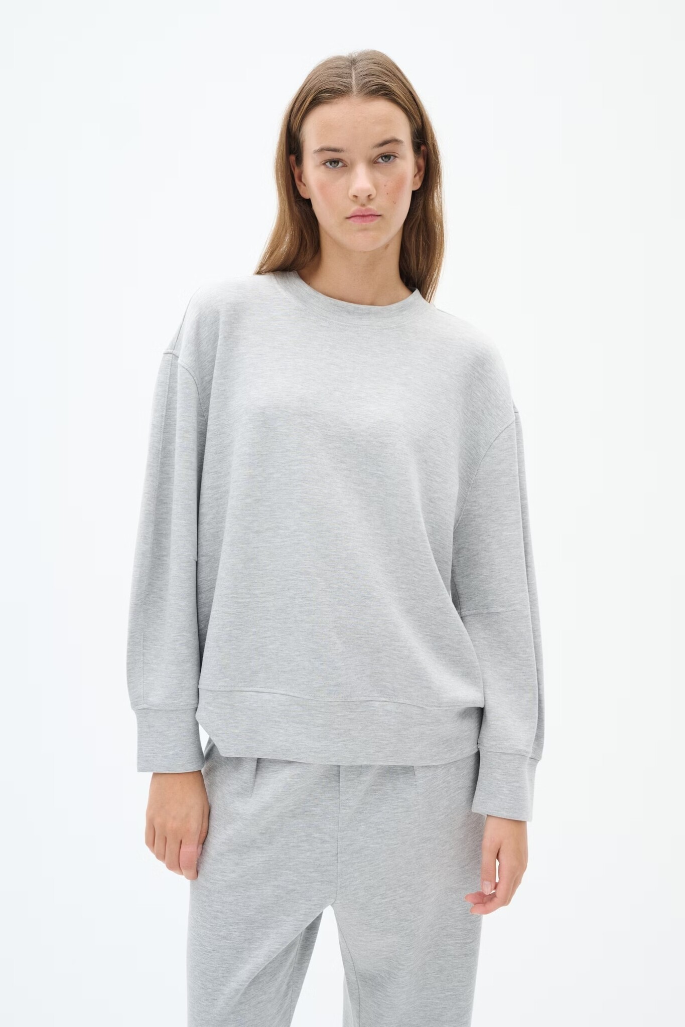 INWEAR Annieh IW Sweater Melange Grey