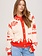 HARPER & YVE Jazz CA Cardigan Ecru / Spicy Red