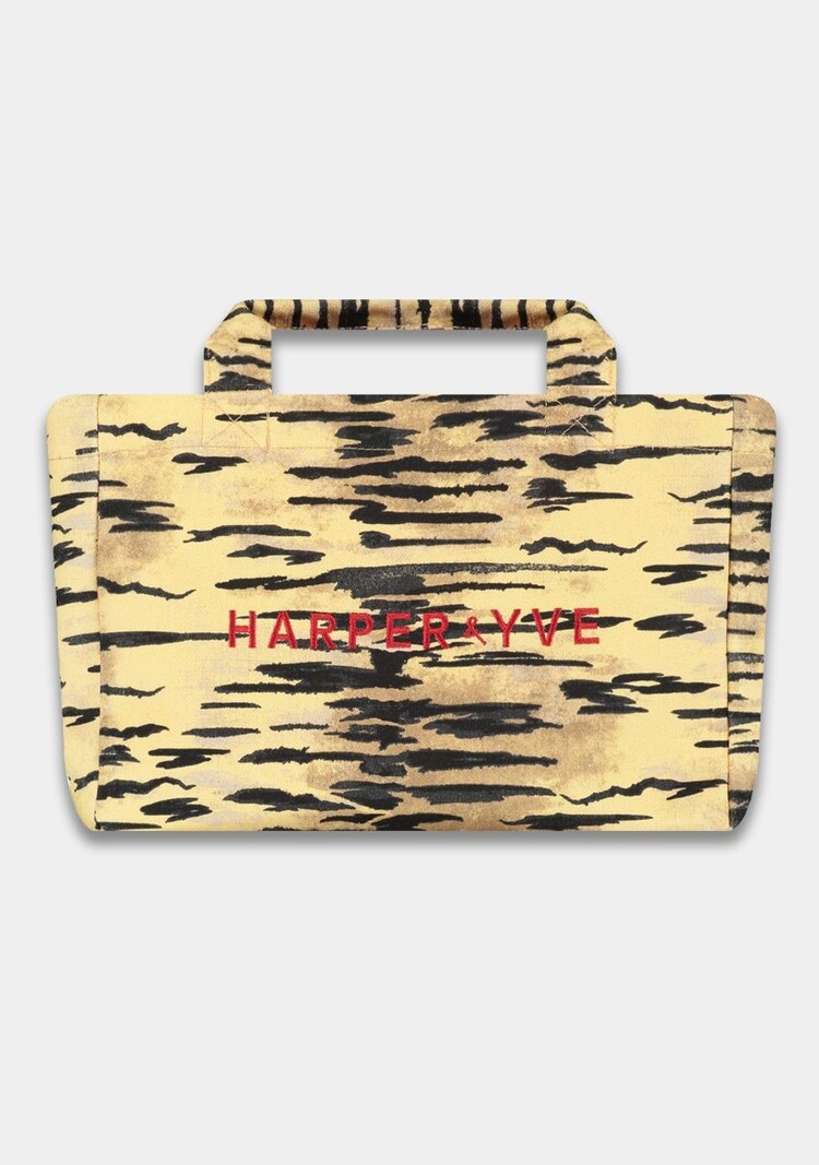 HARPER & YVE Rody Tas Trashy Tiger Geel