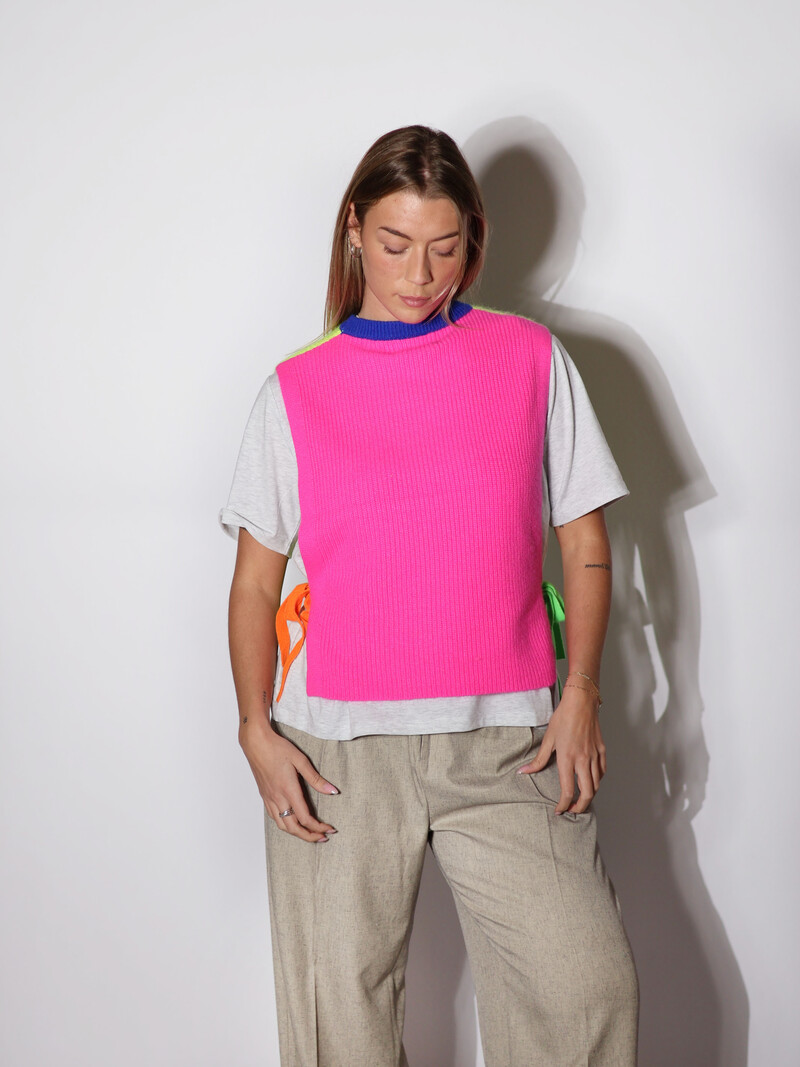 MM Lima Bow Colorblock Debardeur TU