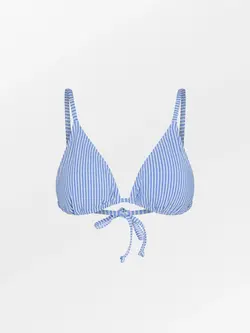 BECK SONDERGAARD Striba Bella Bikinitop Blauw Wit