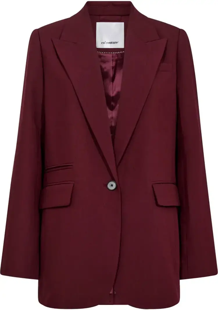 CO'COUTURE Kyle CC Single Oversized Blazer Bordeauxrood