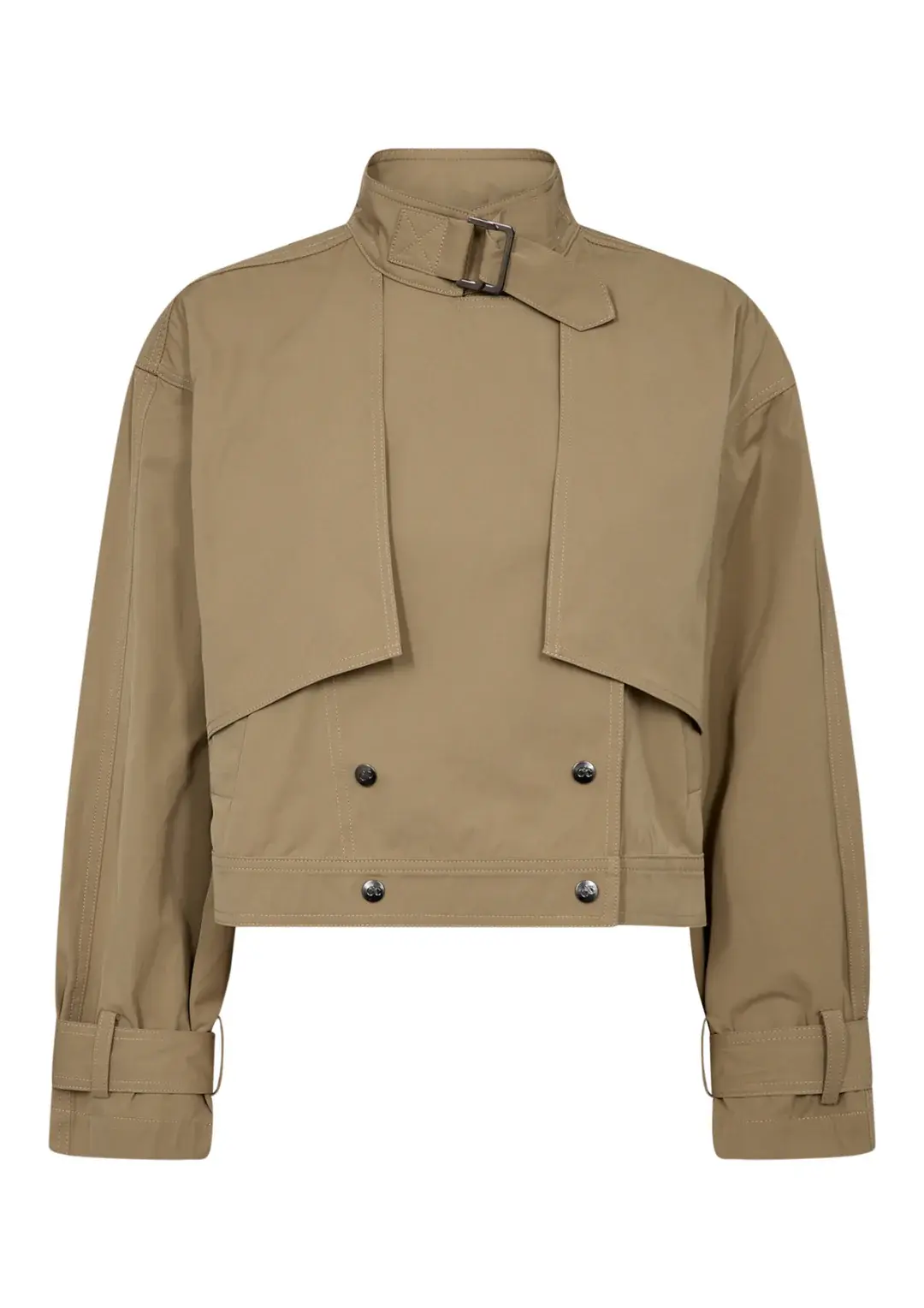 CO'COUTURE Francis CC Korte Trench Kaki