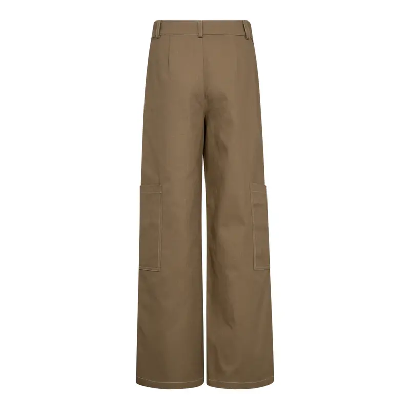 CO'COUTURE Davita CC Pocket Broek Crème