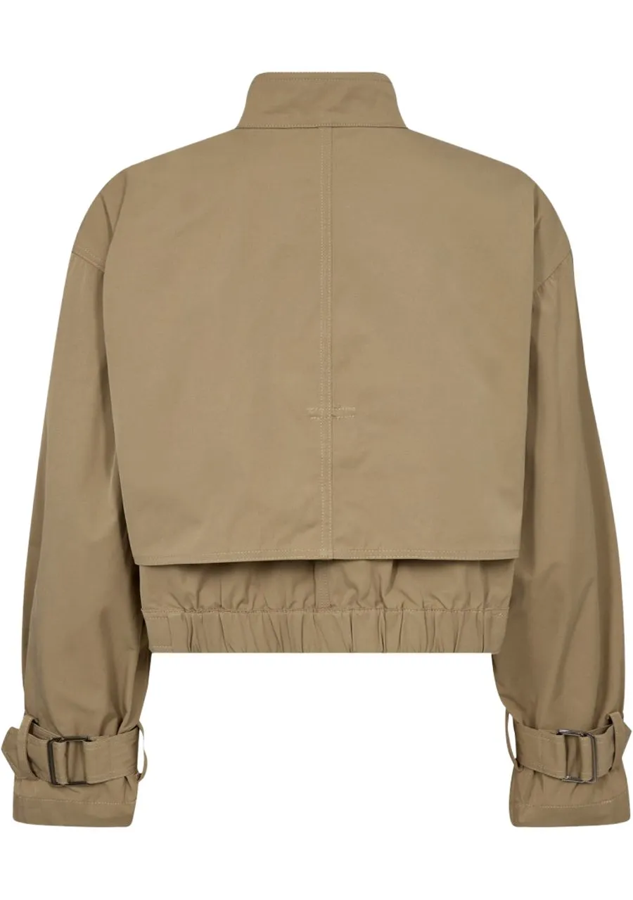 CO'COUTURE Francis CC Korte Trench Kaki