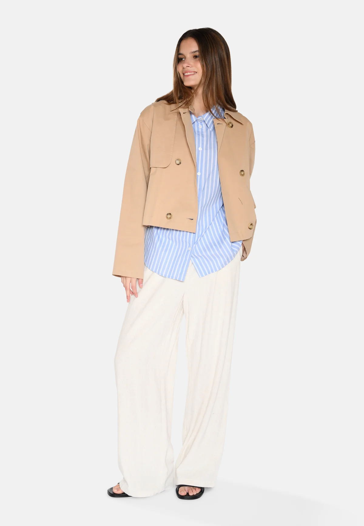 MOVES Amary Trench Jacket Cornstalk
