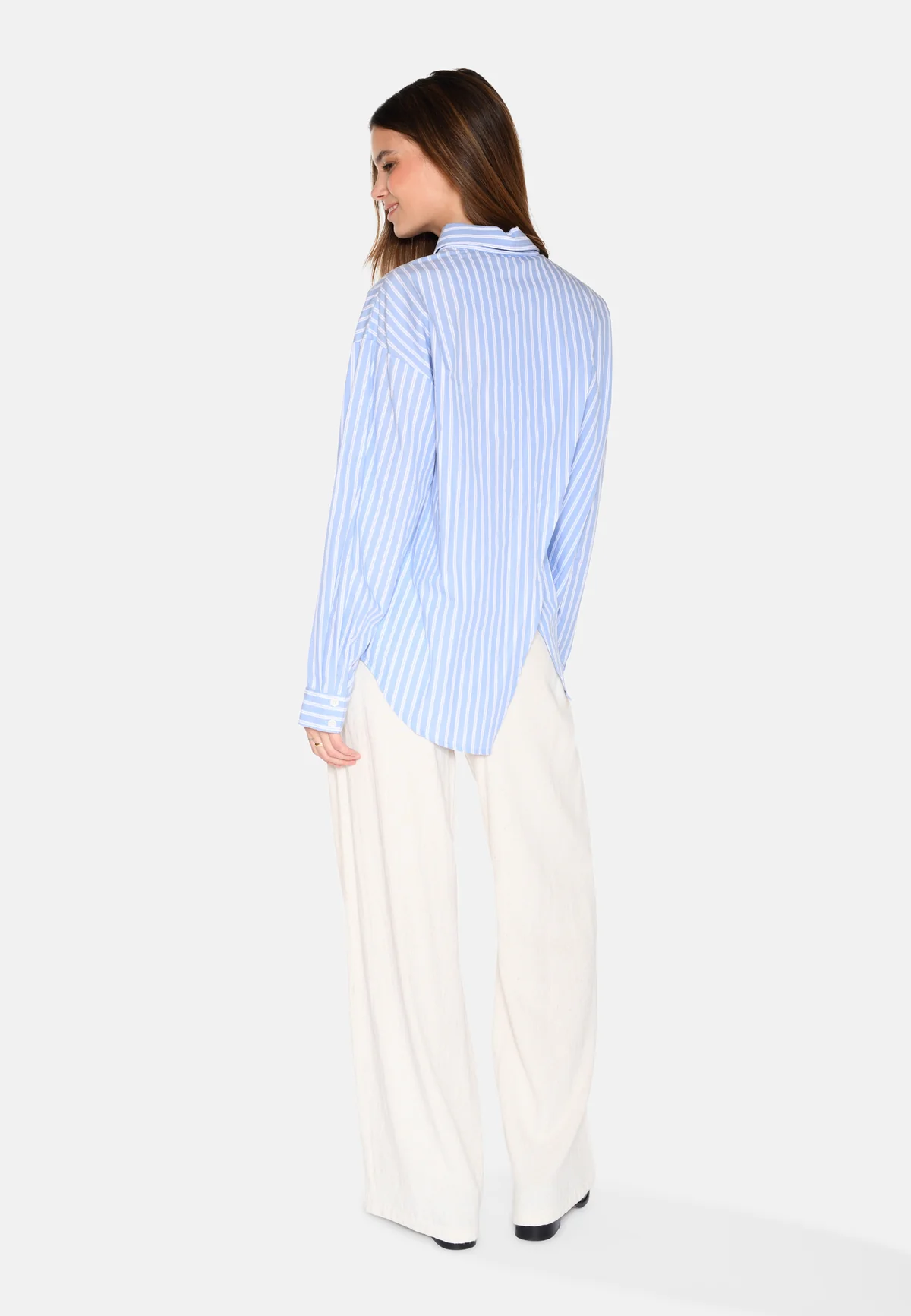 MOVES Almira Long Sleeved Shirt - Blue Bell