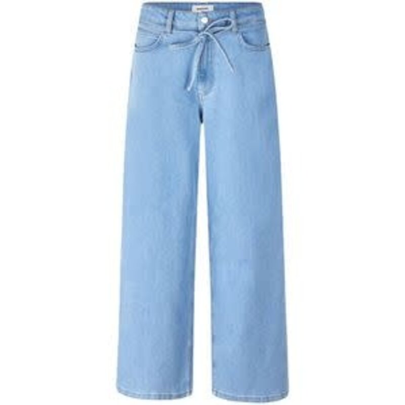 MODSTROM Isolde MD Effen Broek Lichtblauw Gewassen