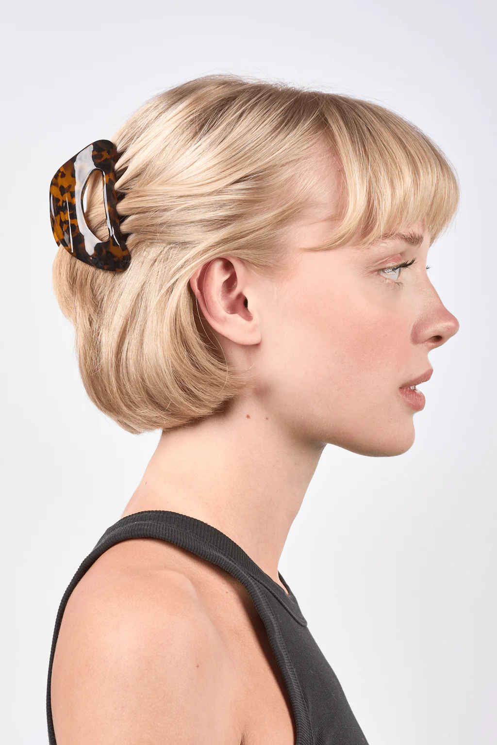 SUI AVA Cloud Classic Middle Hairclip Tortoise