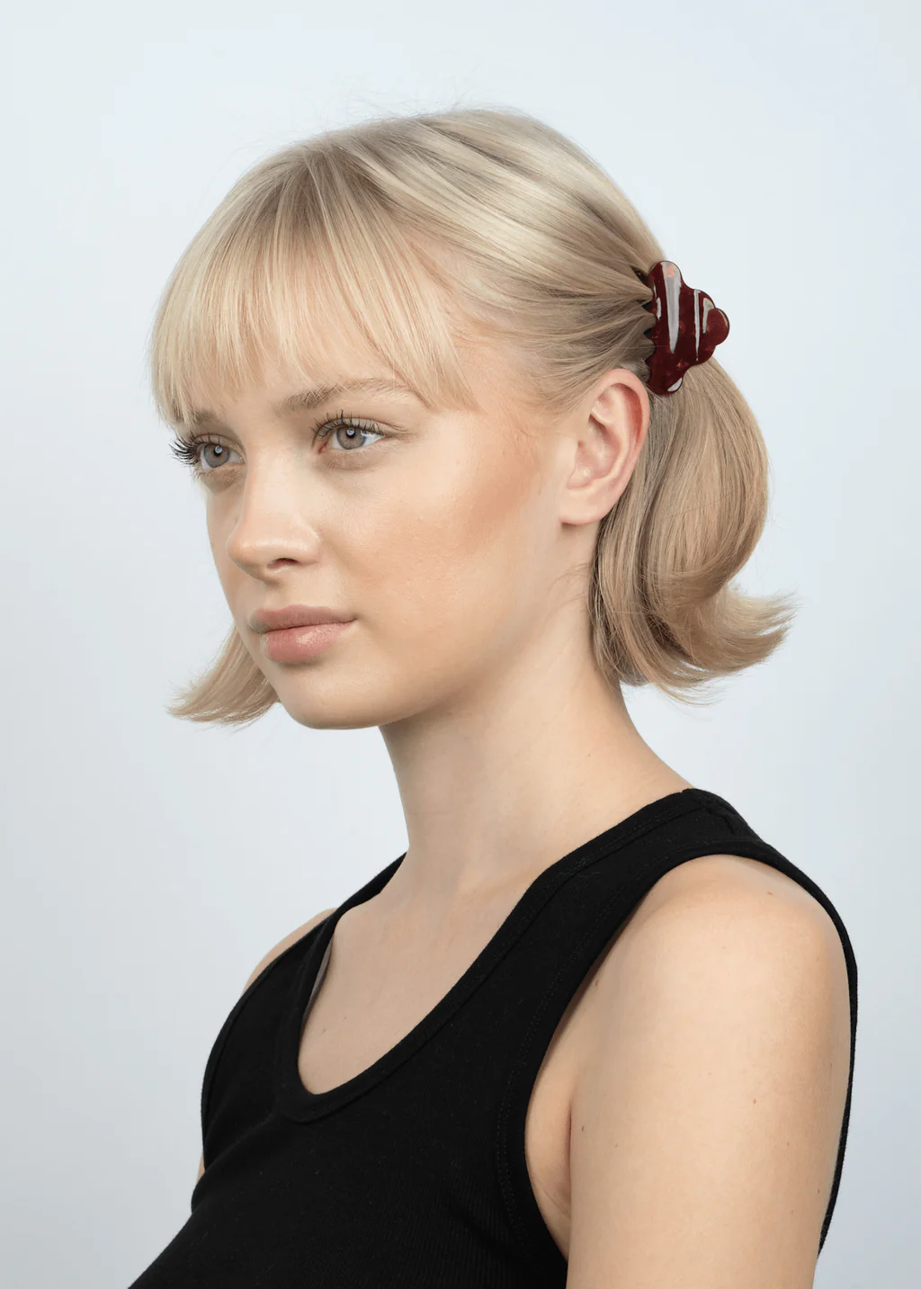 SUI AVA Lene Elegance Mini Haarclip Bordeaux