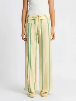 LAAGAM Tashi Striped Flow Pants