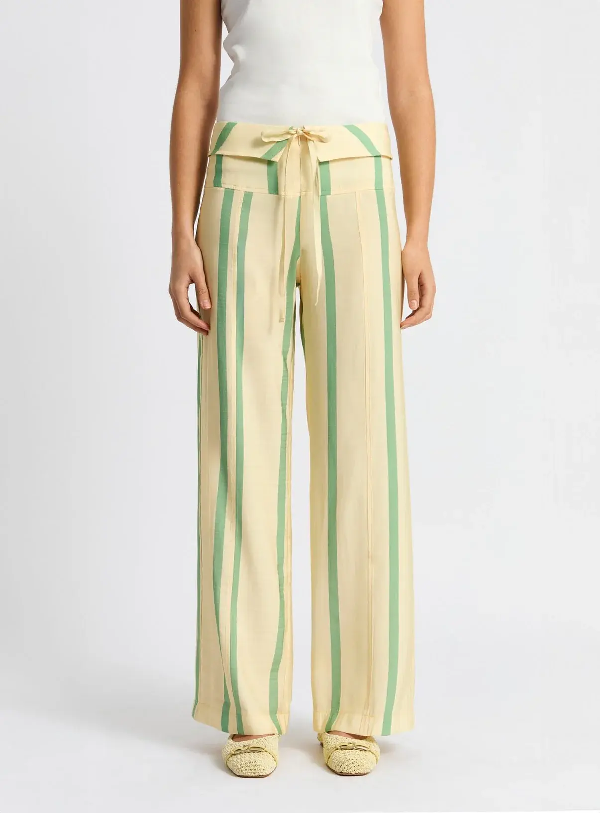 LAAGAM Tashi Striped Flow Pants
