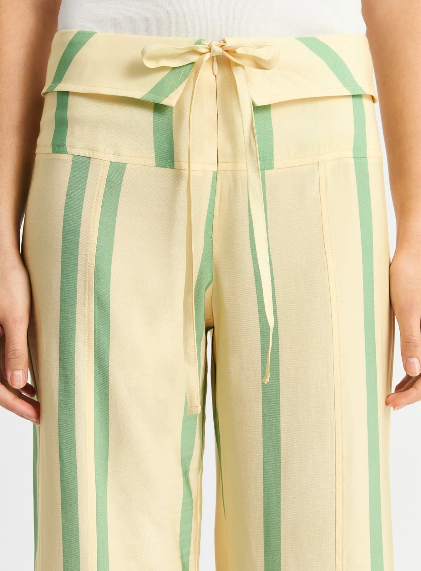 LAAGAM Tashi Striped Flow Pants